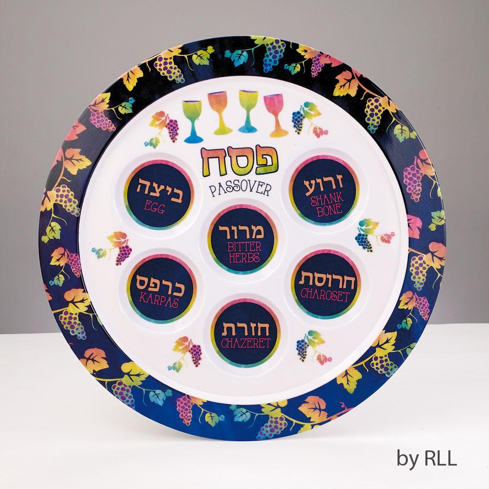 Passover Pastels Melamine Seder Plate、mySite、topwebapps