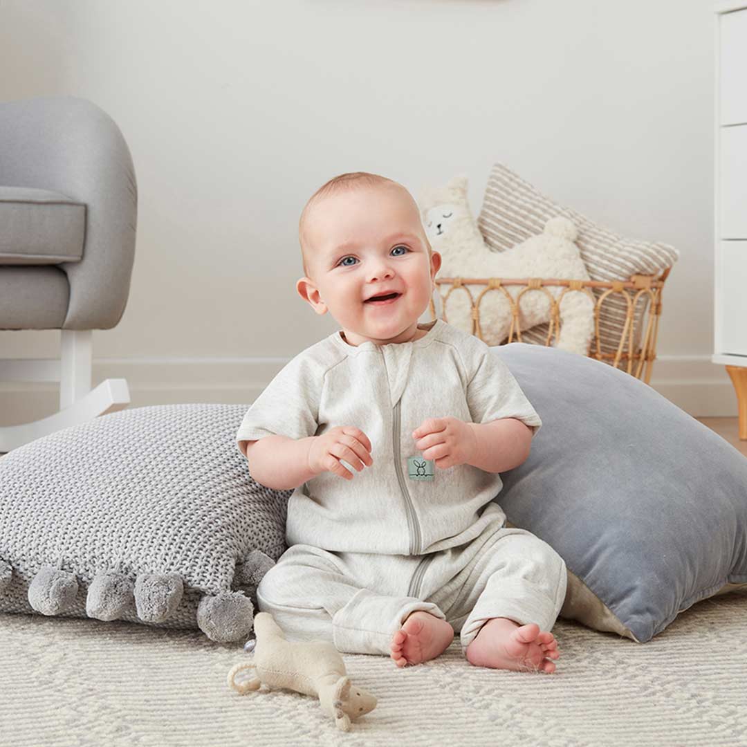  ergoPouch Organic Winter Long Sleeved Sleep Onesie - Grey Marle - 1.0 TOG、mySite、merchandisen