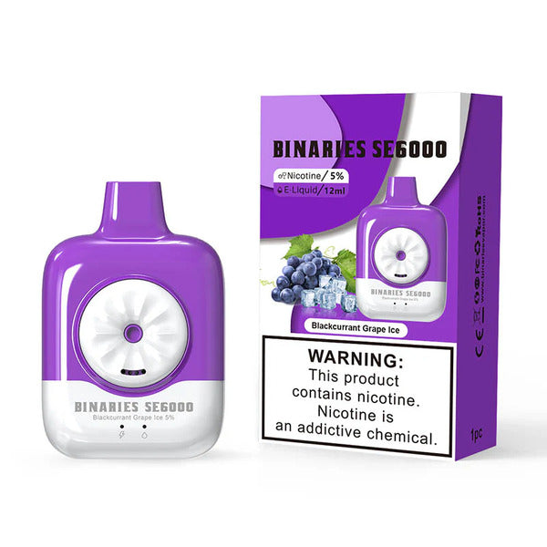 HorizonTech Binaries Cabin SE6000 Recharge Vape 12mL、mySite、zt4zffjzw