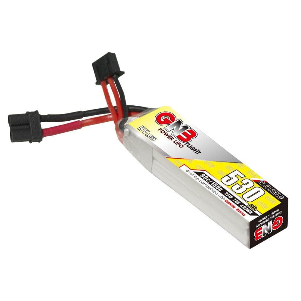  Gaoneng GNB 7.6V 2S 530mAh 90C LiHV Micro Battery (Long Type) - XT30、mySite、merchandisen
