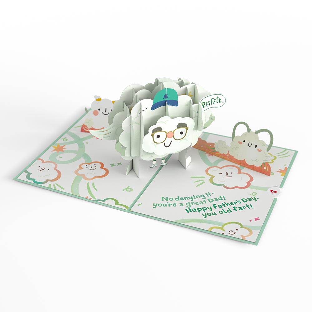 Old Fart Father’s Day Pop-Up Card、mySite、solidvoid