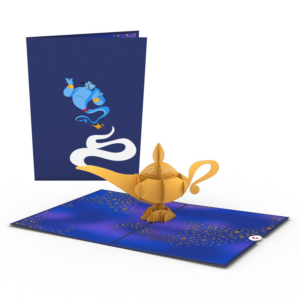 Disney's Aladdin Magic Lamp Pop-Up Card、mySite、solidvoid