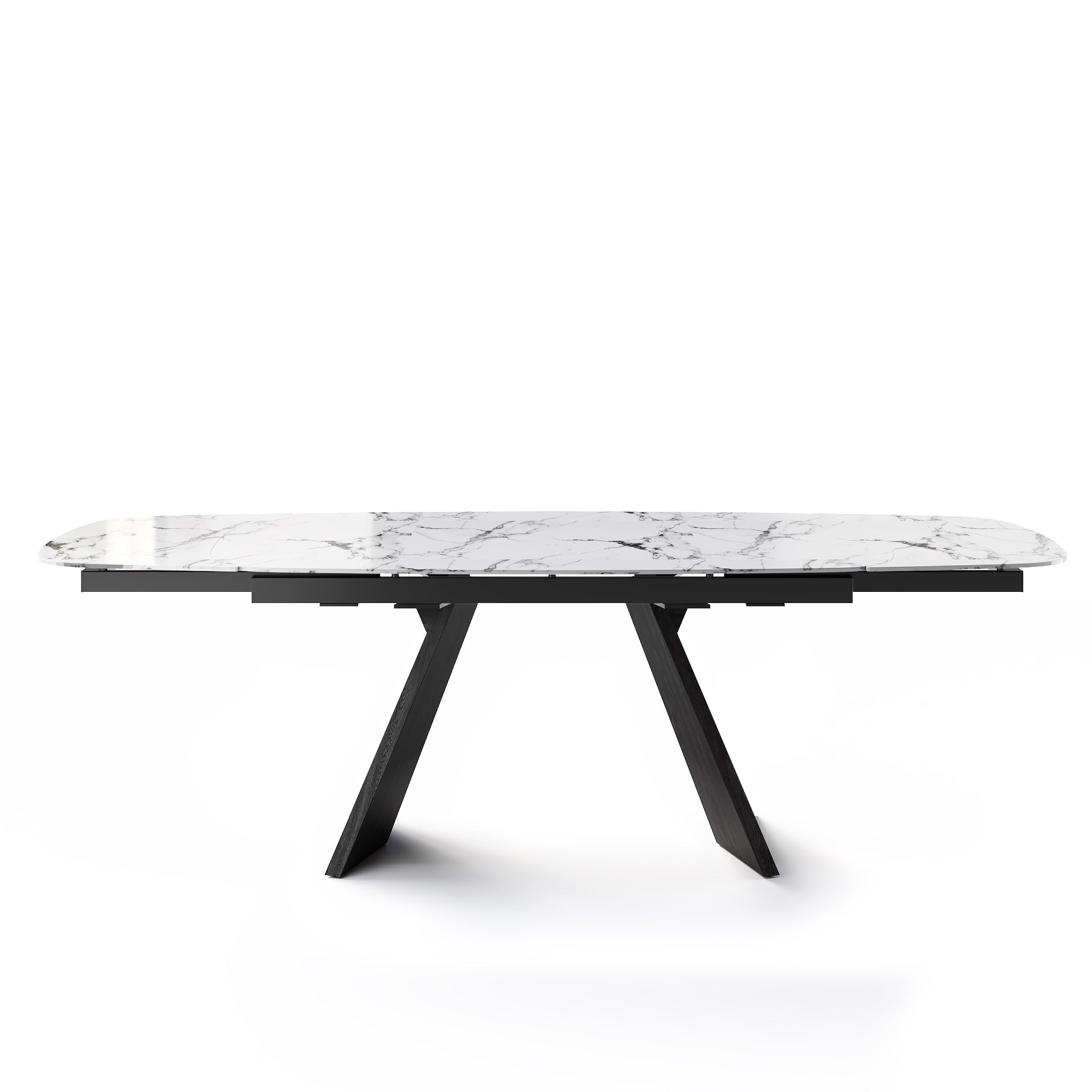  Icaro Extendable Dining Table with Marble and Ceramic Top Options、mySite、sugarbowlscore