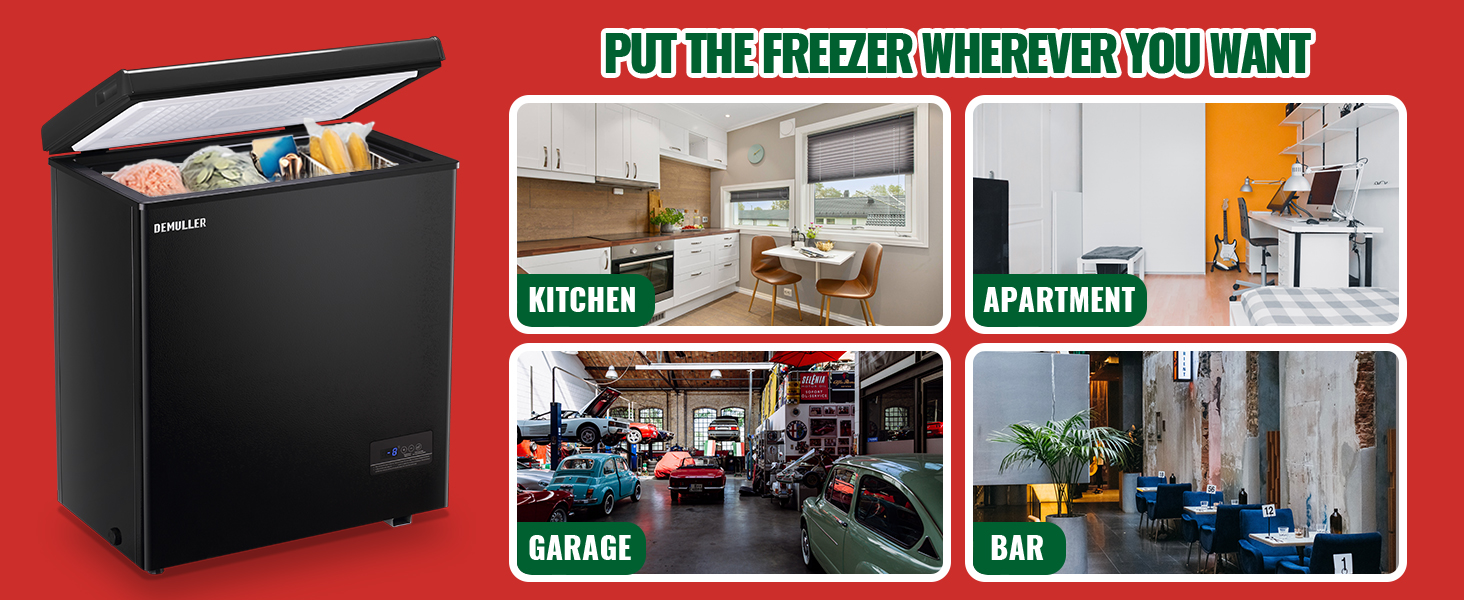 110B 5.0Cu.Ft Freezer