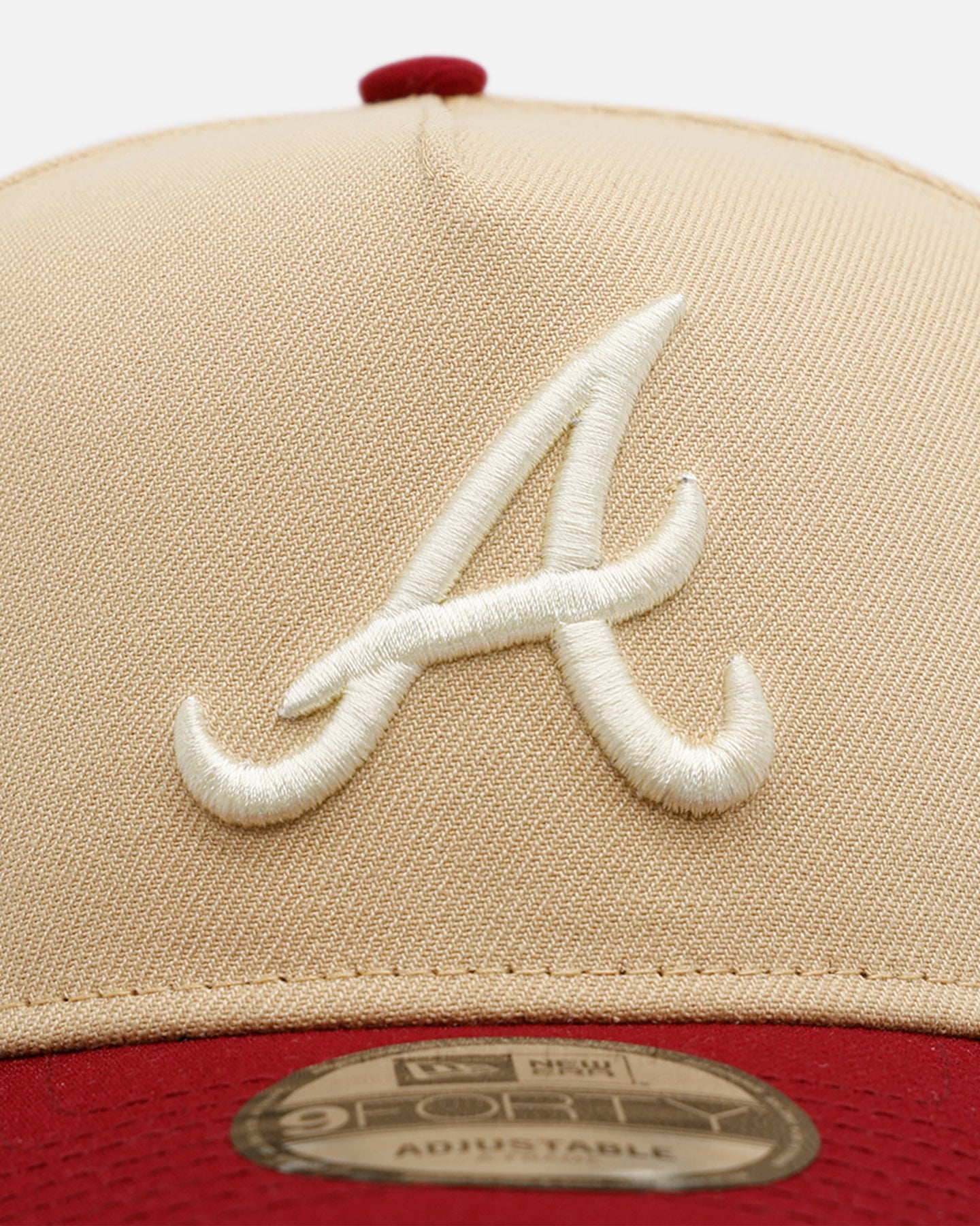 New Era Atlanta Braves 'Vintage' 9FORTY A-Frame Snapback Vegas Gold、mySite、zt4zffjzw