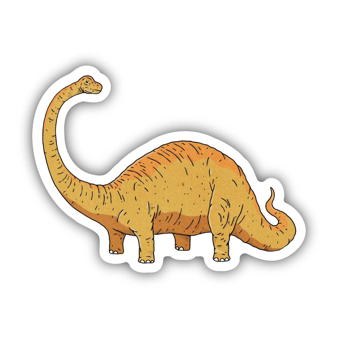  Brontosaurus Dinosaur Sticker、mySite、elrpsem3k