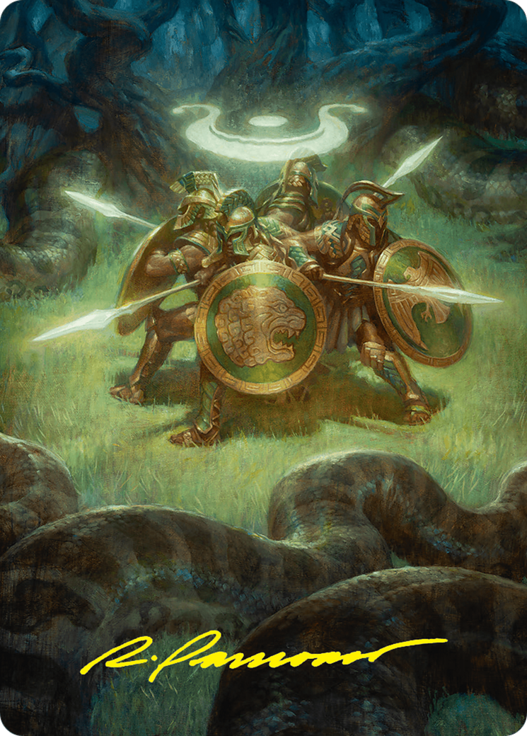 Anthem of Champions Art Card (47/54) (Gold-Stamped Signature) Foundations Art Series、mySite、waistdrama