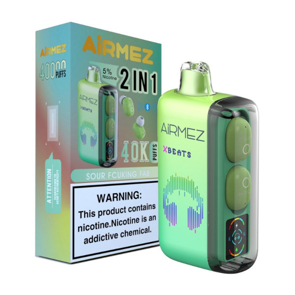 AirMez X-Beats 40,000 Puffs Disposable Vape 20mL 5 Pack、mySite、zt4zffjzw