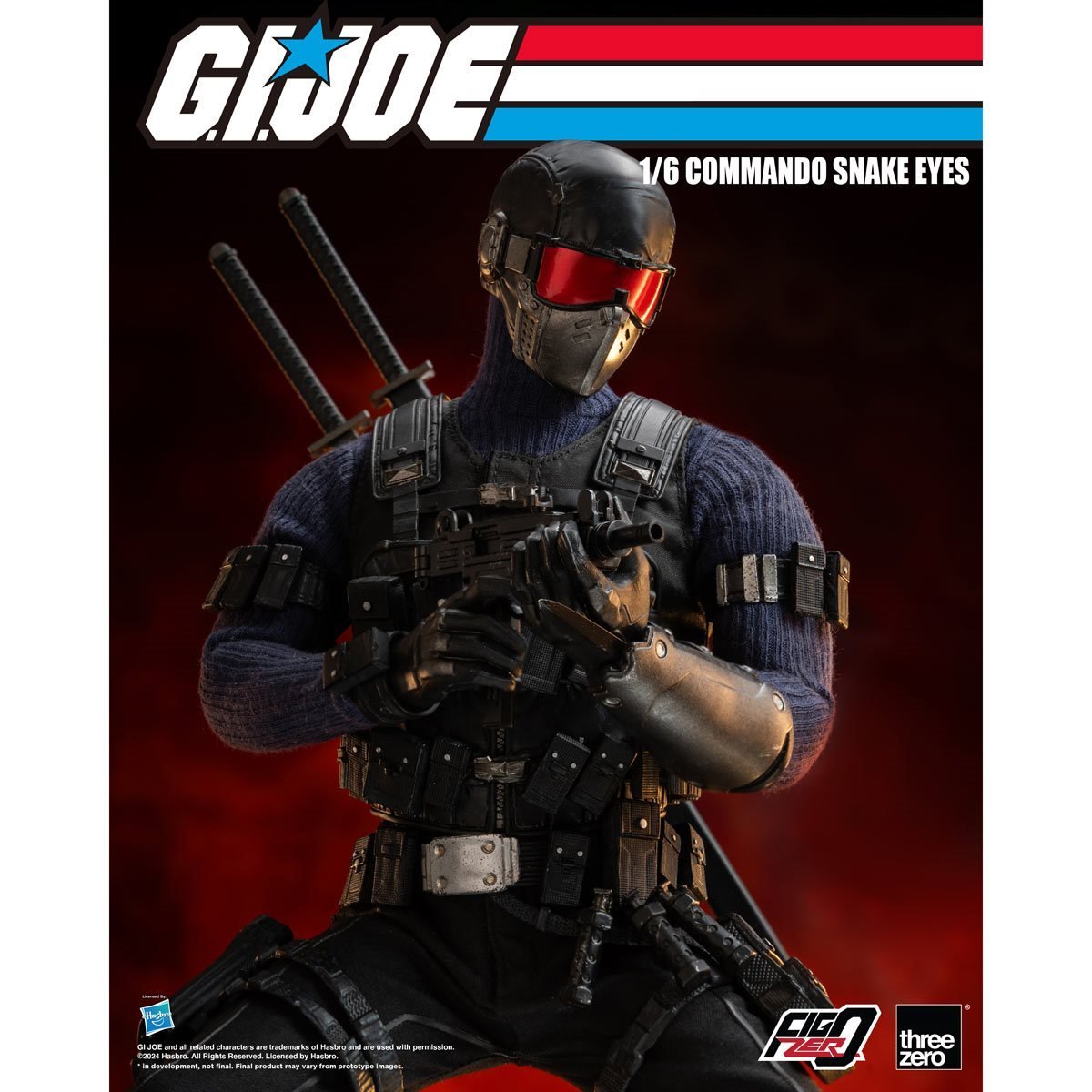 G.I. Joe FigZero Commando Snake Eyes (1/6 Scale)、mySite、hgirdovlk