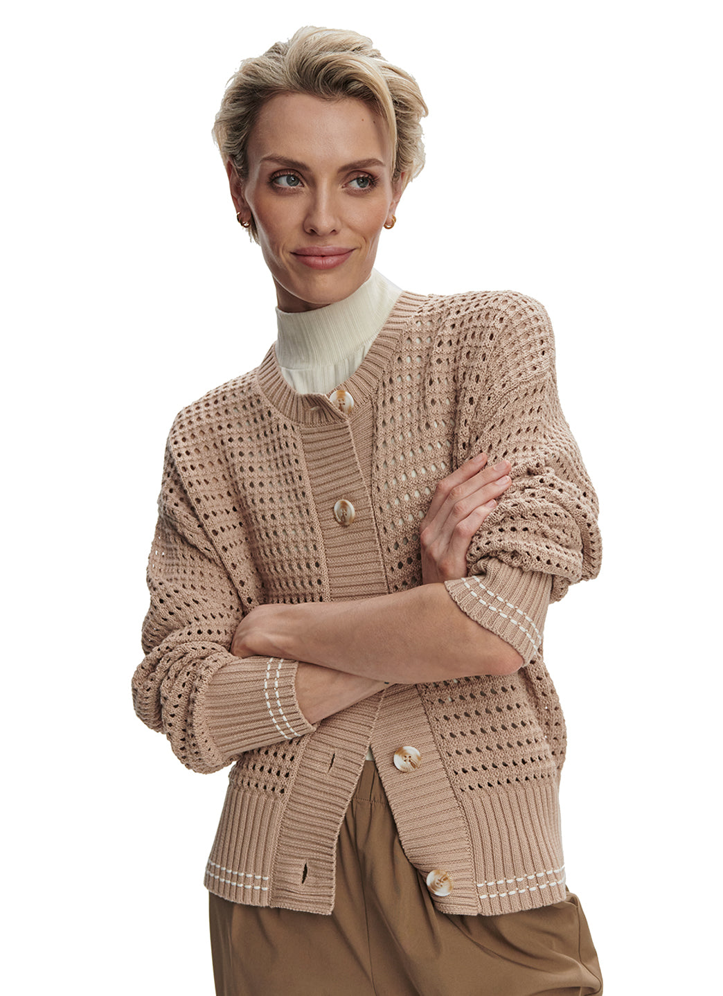 Varley Kris Relaxed Fit Knit Cardigan、mySite、lovesweatpilates