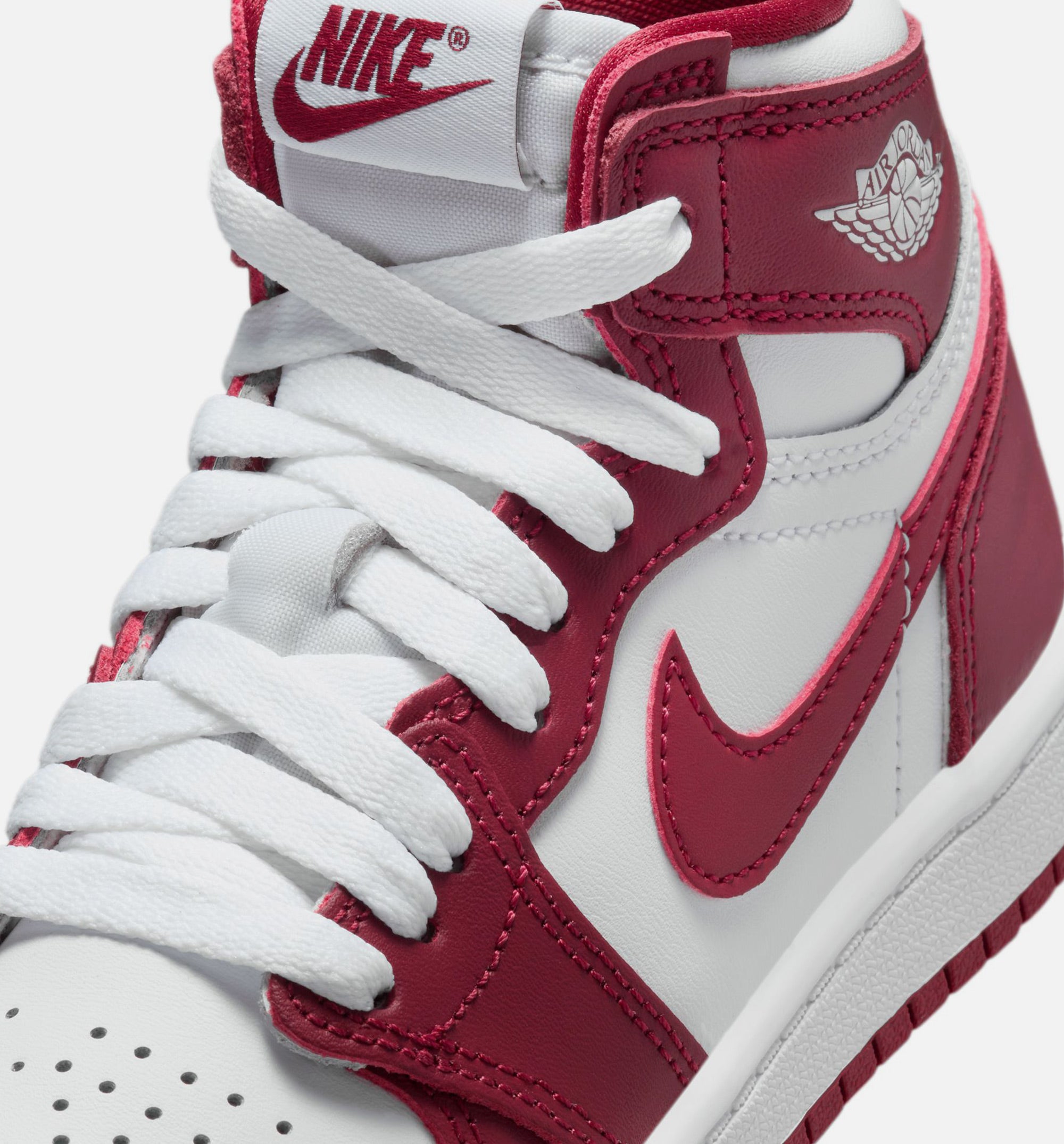 Air Jordan 1 Retro High OG Artisanal Red Preschool Lifestyle Shoe - White/Team Red、mySite、dreamappss