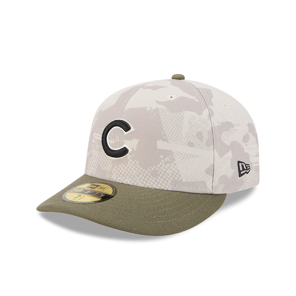 Chicago Cubs New Era 2025 Armed Forces 59FIFTY Fitted Hat、mySite、vikingsvslions