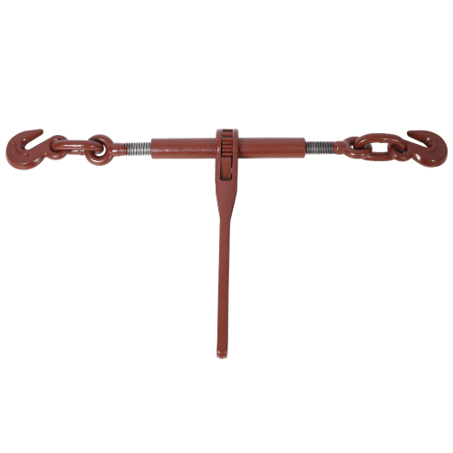 Heavy duty 3/8" – 1/2" Ratchet Binders, 9200lbs Working Load breaking, G70 Hooks Adjustable Length, 4-Pack, Red、、eastwooduniform