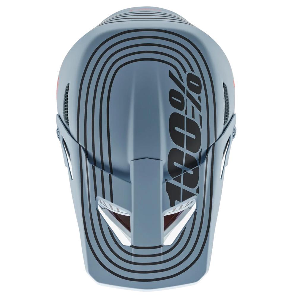  100% Status Race Helmet - Caltec/Grey、mySite、merchandisen