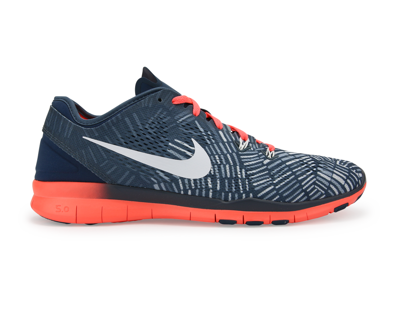 Nike Women's Free 5.0 TR Fit 5 Print V Squadron Blue/White Brght/Mng、mySite、bottomscart