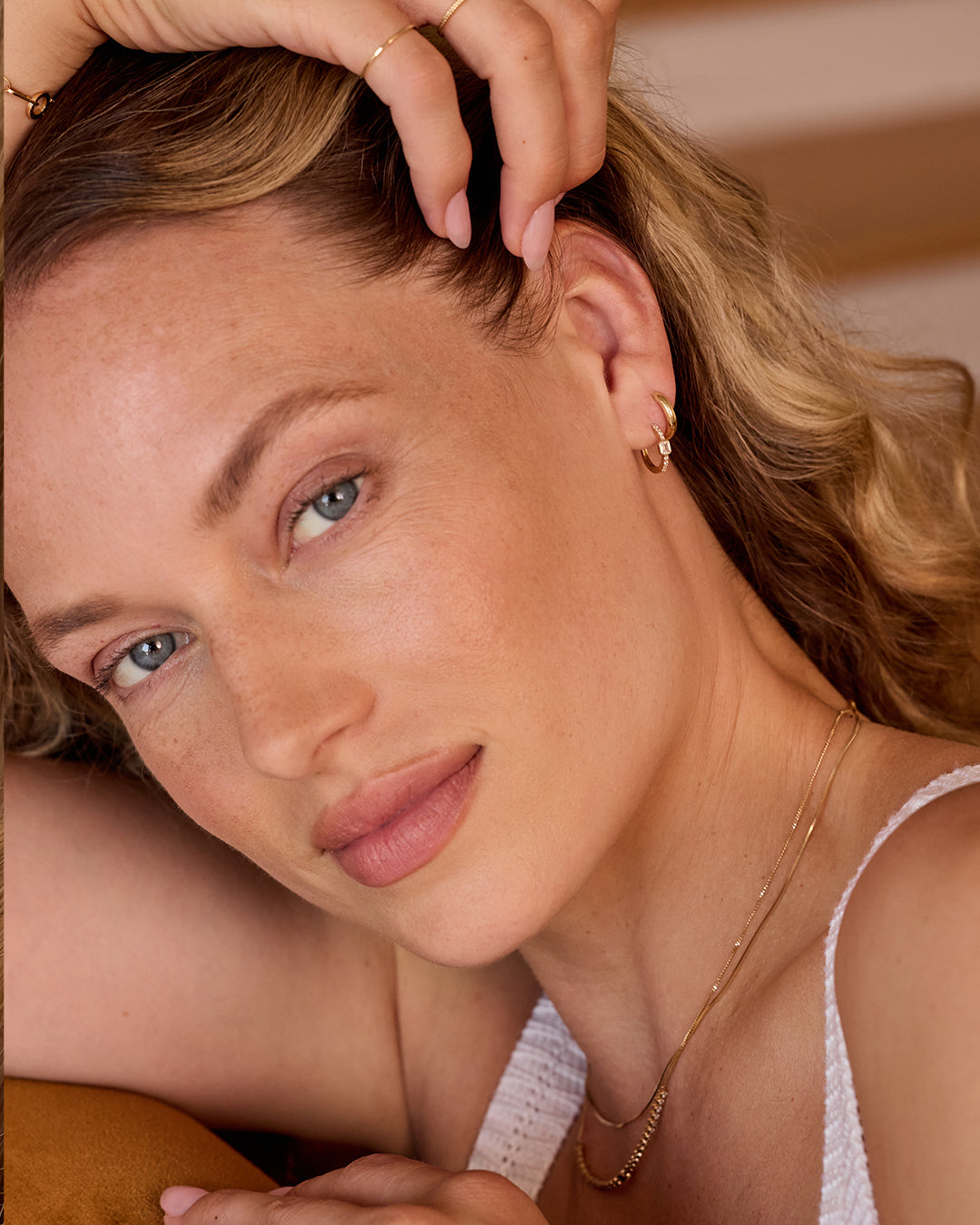 Lab Grown Diamond Emerald Huggies、mySite、hinf8tx79