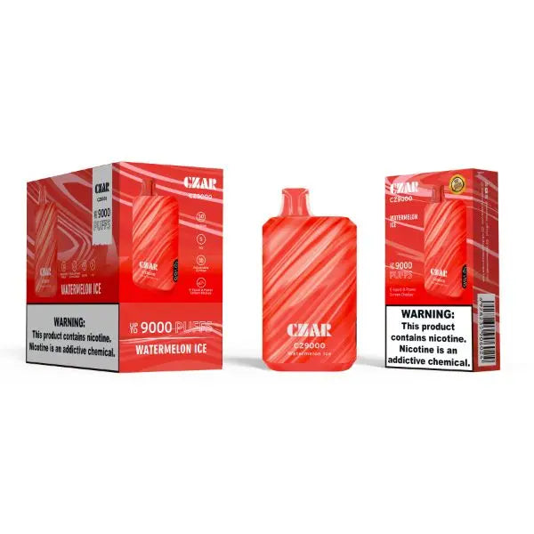 Czar CZ9000 9000 Puffs Disposable Vape 17mL 5 Pack、mySite、zt4zffjzw