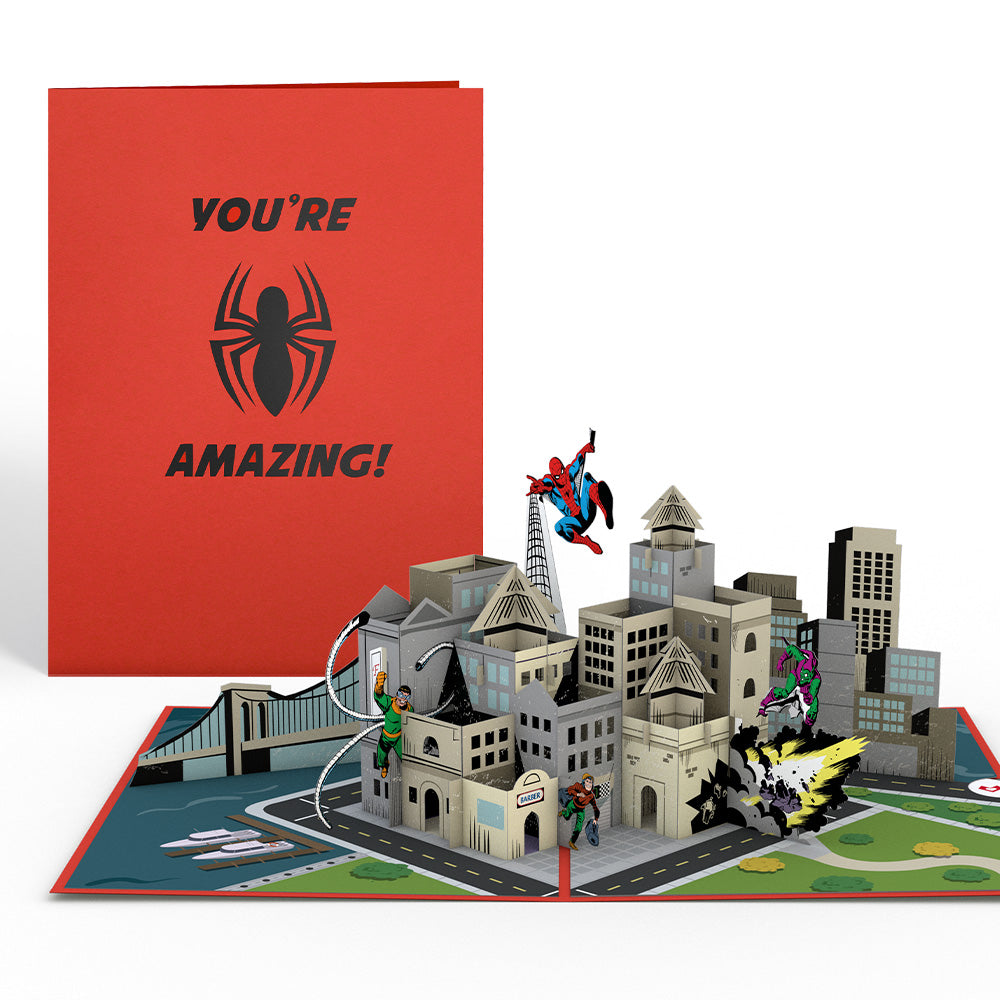 Marvel’s Spider-Man You’re Amazing! Pop-Up Card、mySite、solidvoid