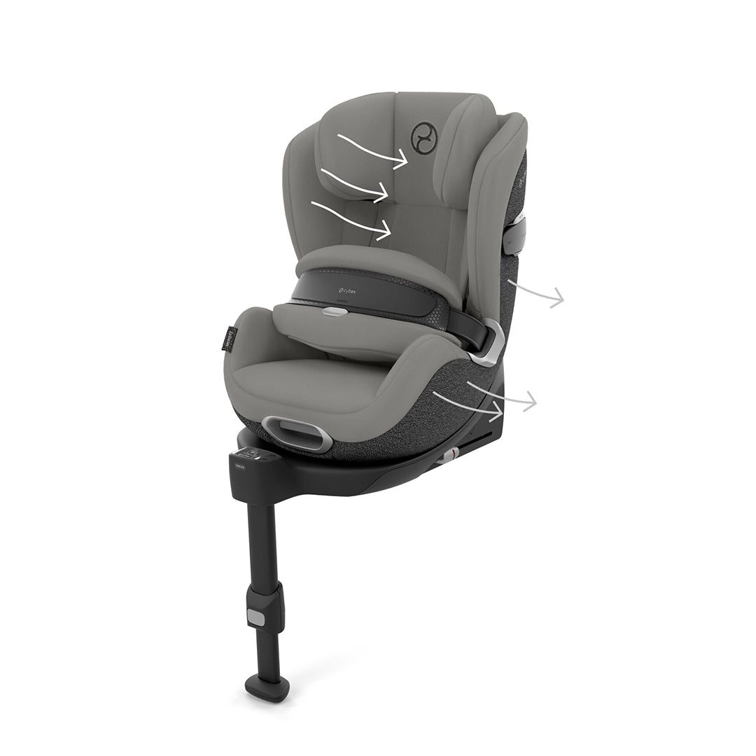  CYBEX Anoris T2 i-Size Car Seat - Mirage Grey、mySite、merchandisen