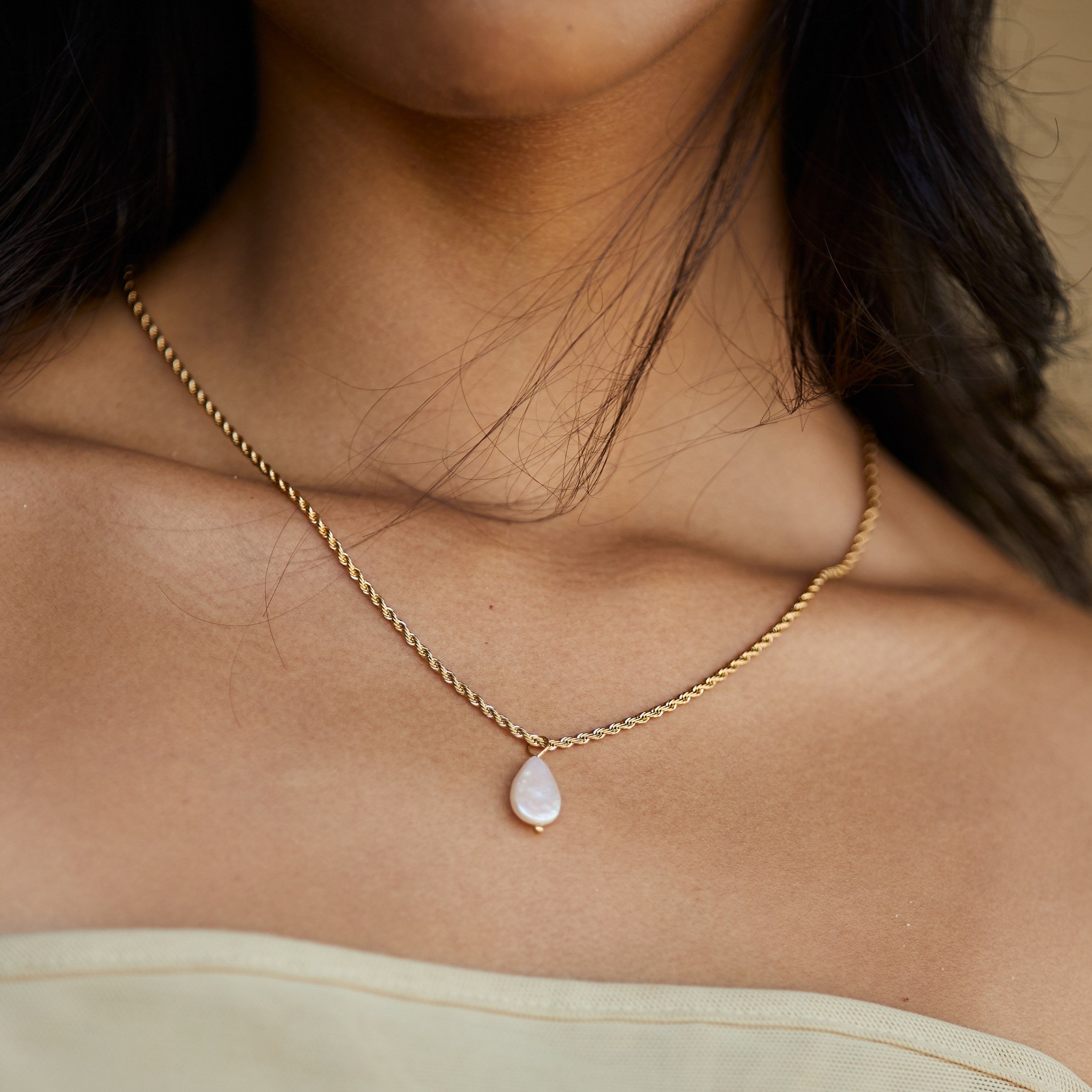 Bold Pearl Necklace、mySite、hinf8tx79