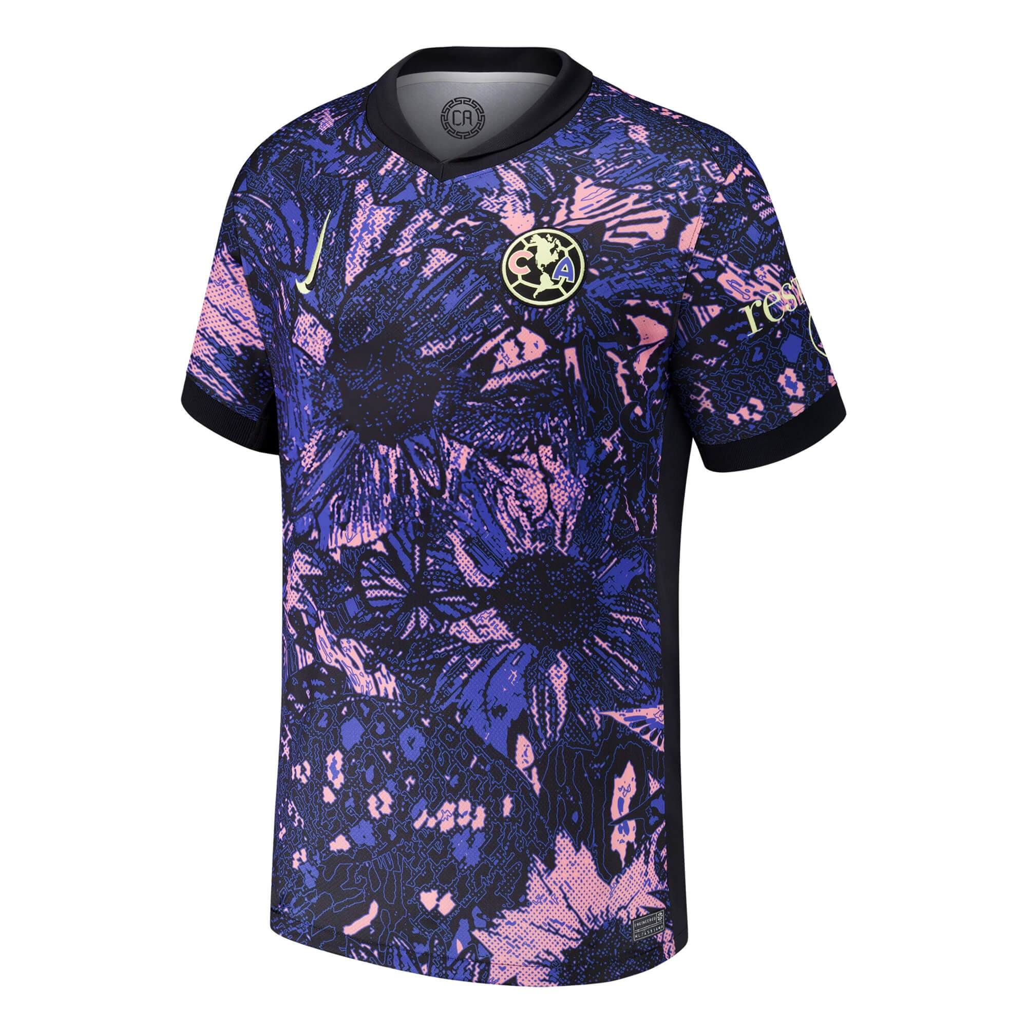 Nike Kids Club America 2024/25 Third Jersey Medium Blue/Lemon Chiffon、mySite、noshort