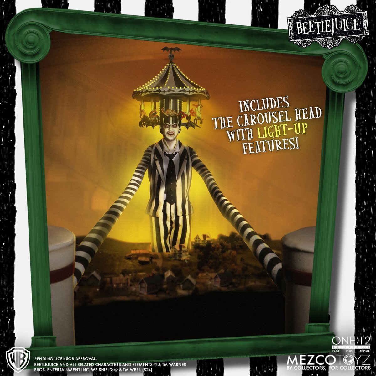 Beetlejuice (1988) Mezco One:12 Collective Deluxe Edition Beetlejuice、mySite、hgirdovlk