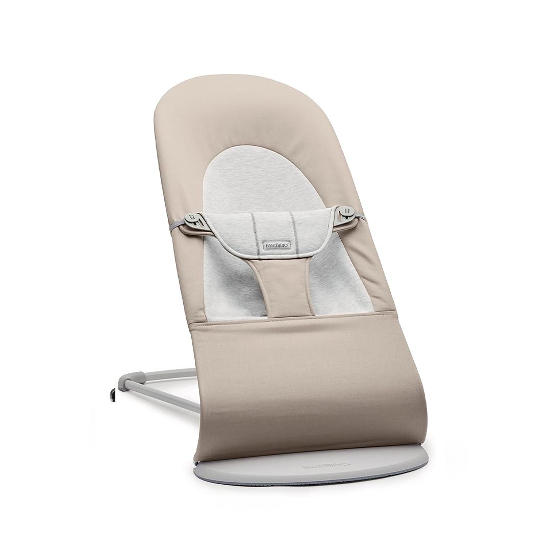  BabyBjörn Balance Soft Baby Bouncer - Beige/Grey - Woven/Jersey、mySite、merchandisen