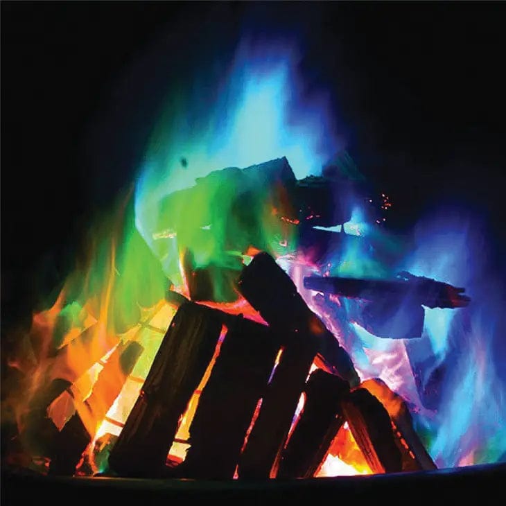 Mystery Fire Colorful Flames for Fireplaces, Outdoors, Camping, Bonfires、mySite、g9winljtr