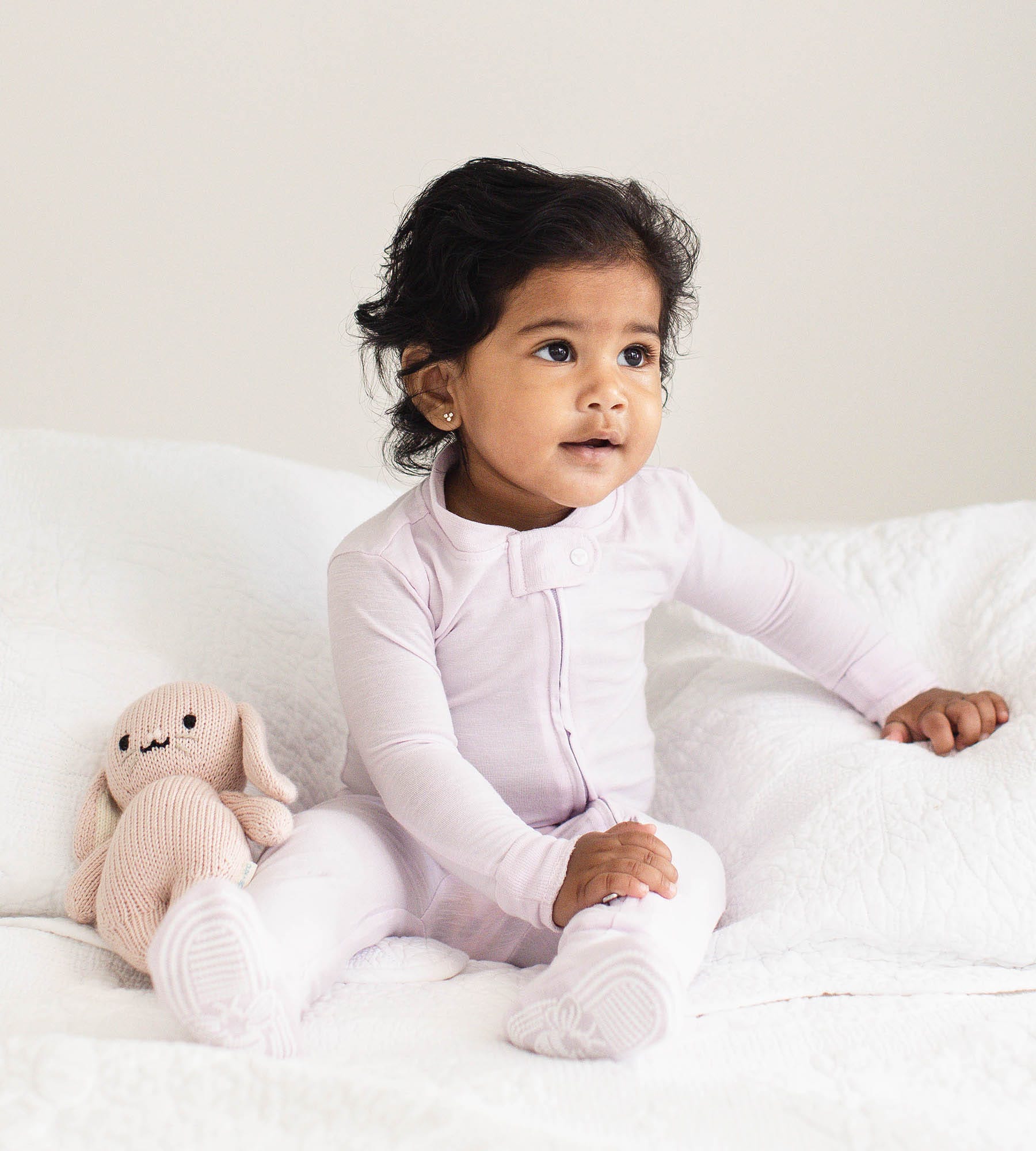 Honeysoft™ Baby Girl Sleeper - Sweet Lavender、mySite、g9winljtr