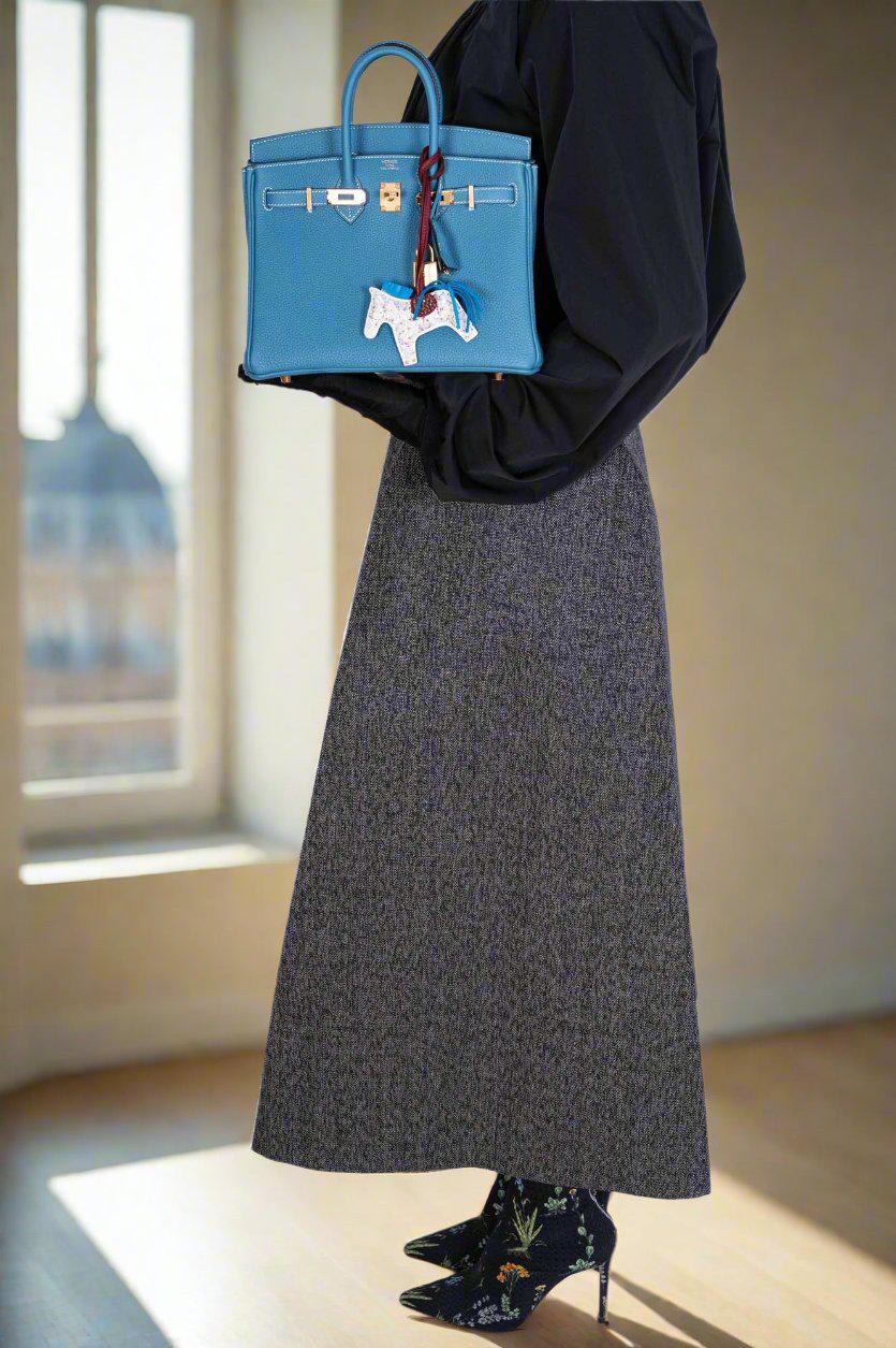 Hermès Birkin 25 Blue Jean Togo Gold Hardware、mySite、garminoutage.com