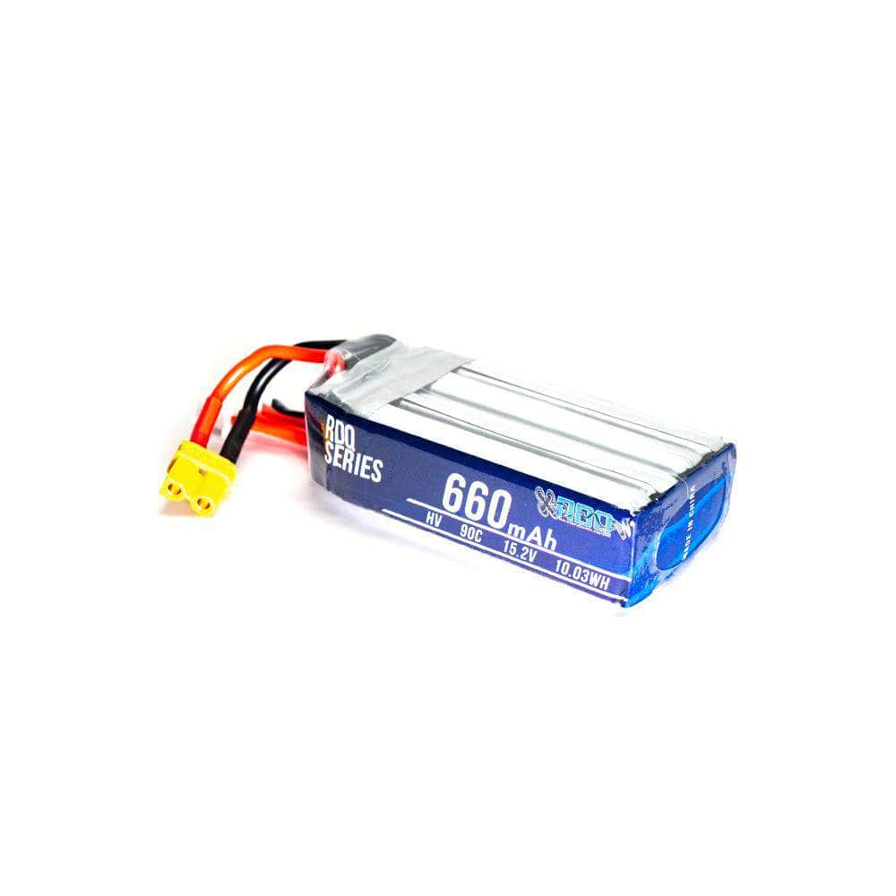  RDQ Series 15.2V 4S 660mAh 90C LiHV Battery - XT30、mySite、merchandisen