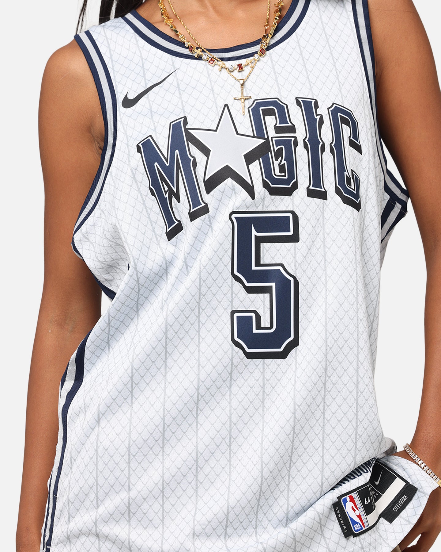 Nike Paolo Banchero Orlando Magic #5 City Edition 2024/25 Nike Dri-Fit NBA Swingman Jersey Pure Platinum、mySite、zt4zffjzw
