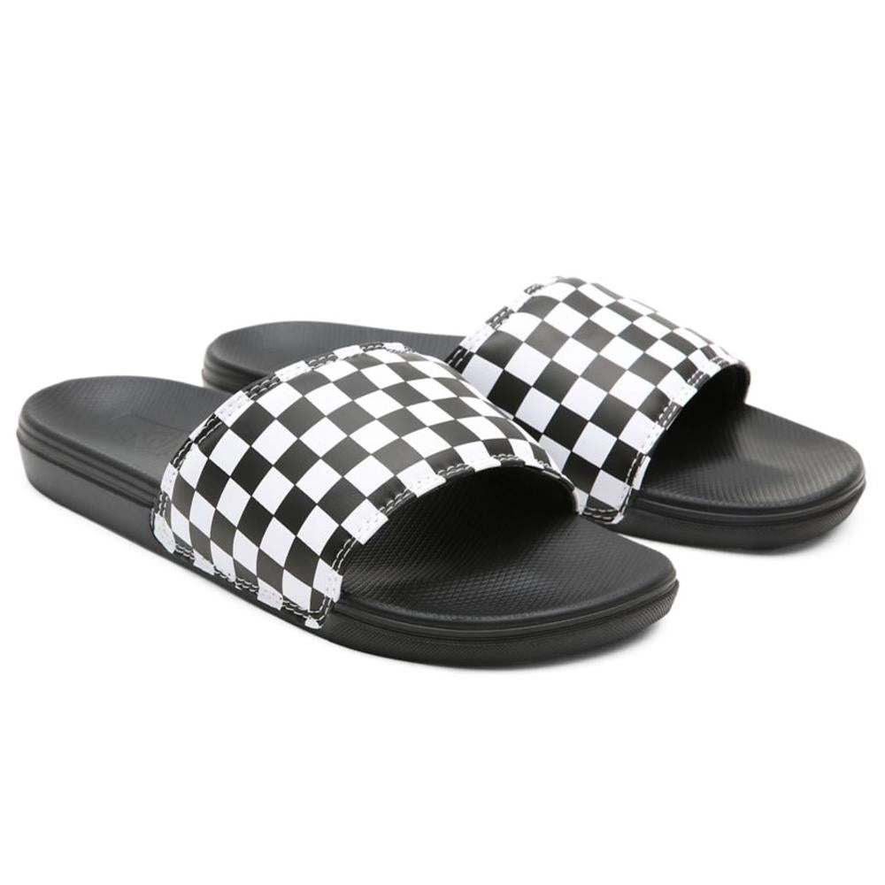  Vans La Costa Slide-On - (Checkerboard) True White/Black、mySite、merchandisen