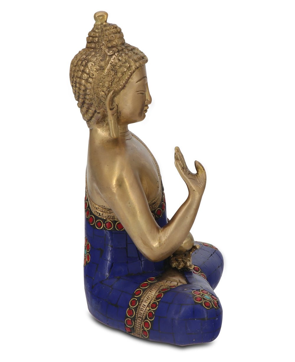Artistic Mosaic Buddha Statue, Brass、mySite、topwebapps