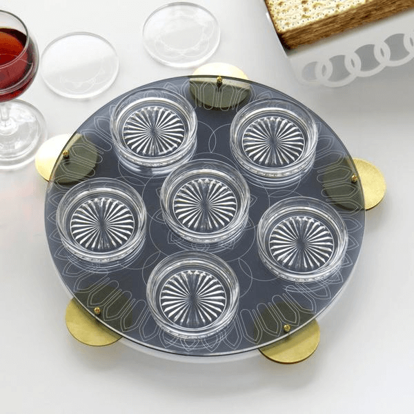 Miriam's Tambourine Seder Plate by Studio Armadillo、mySite、topwebapps