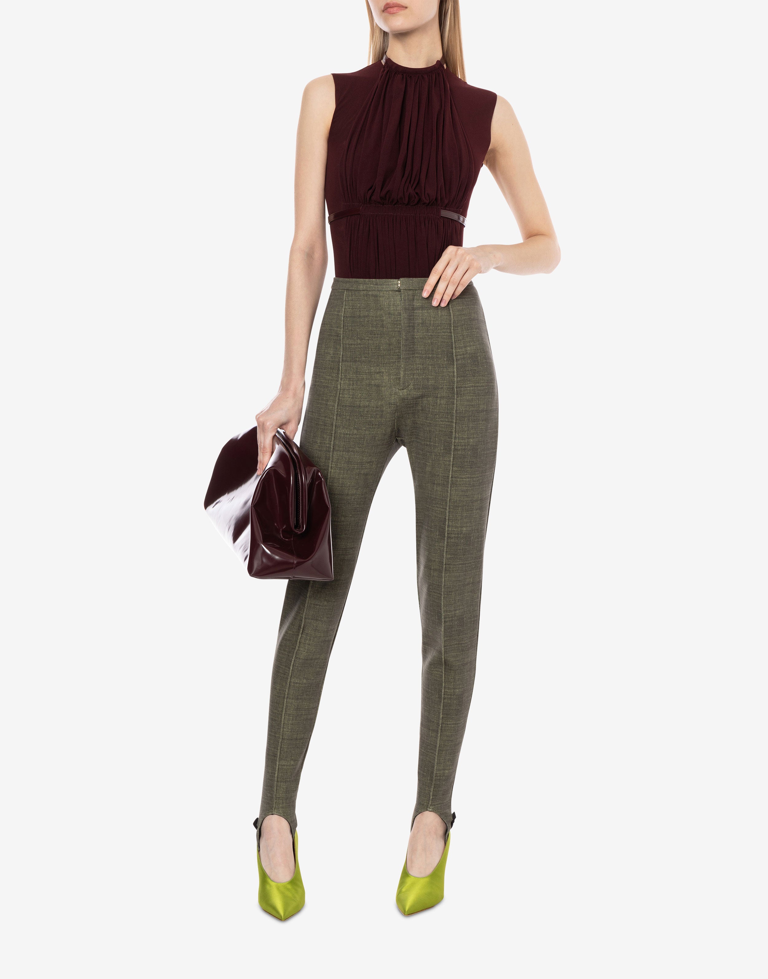 Body drappeggiato in tulle stretch、mySite、aoinhome