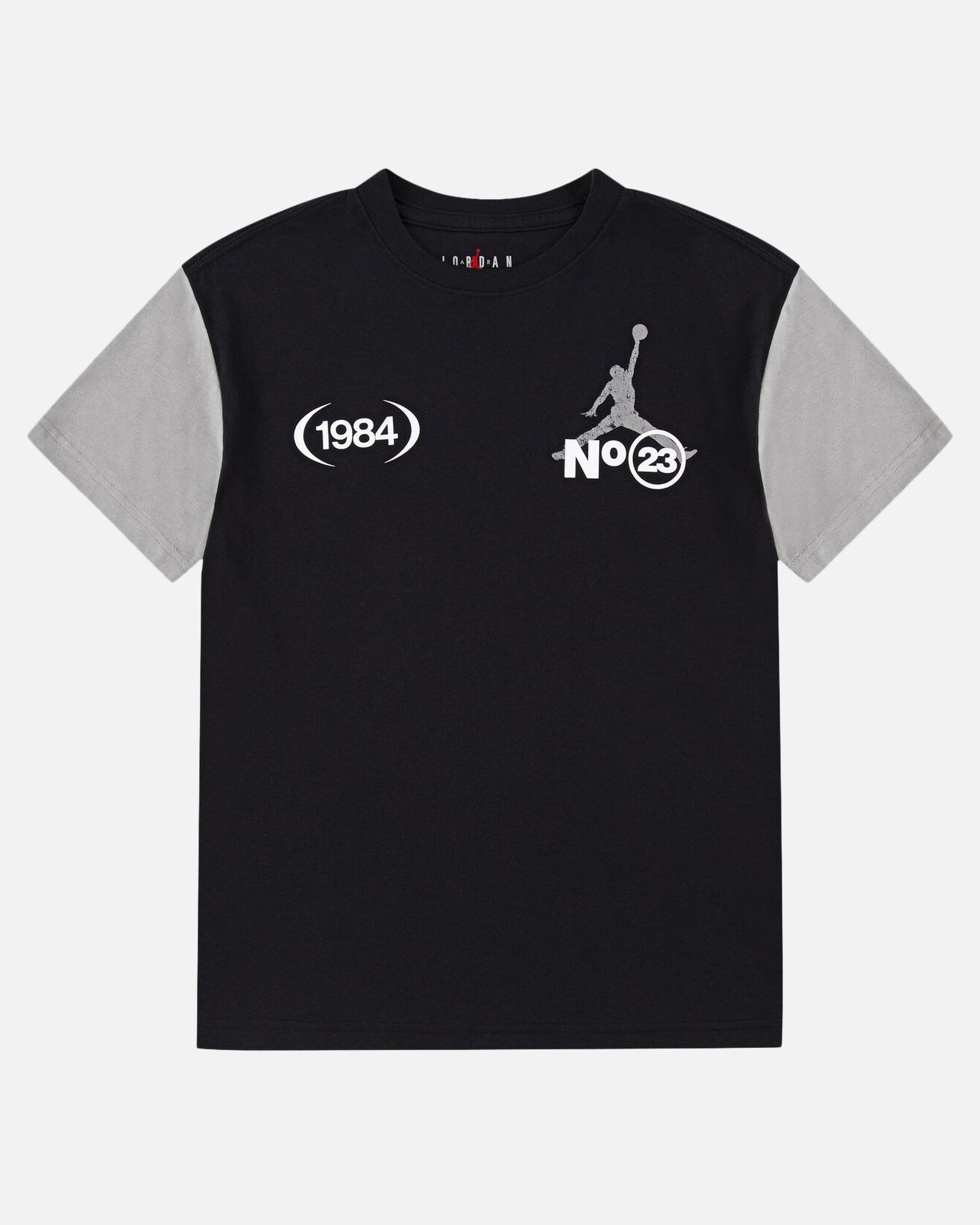 Jordan Kids' 1984 Stack T-Shirt Black、mySite、zt4zffjzw