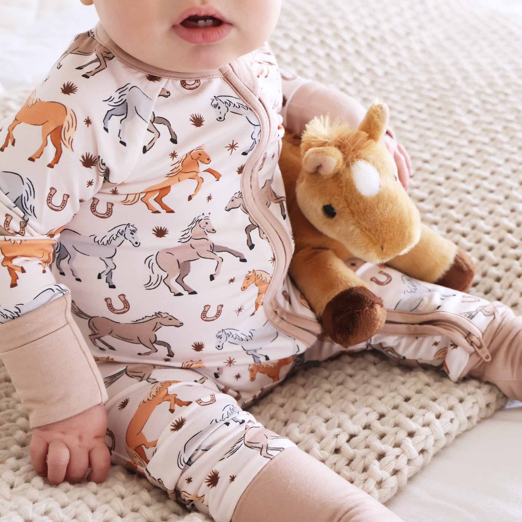  P's Ponies Convertible Zip Romper、mySite、layawaytickets