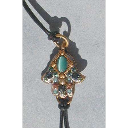 Michal Golan Cat’s Eye Hamsa Bracelet On Leather、mySite、topwebapps
