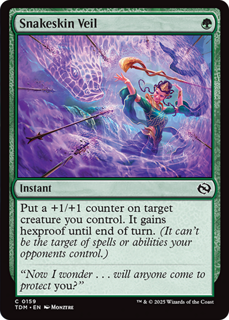 Snakeskin Veil Tarkir: Dragonstorm、mySite、waistdrama