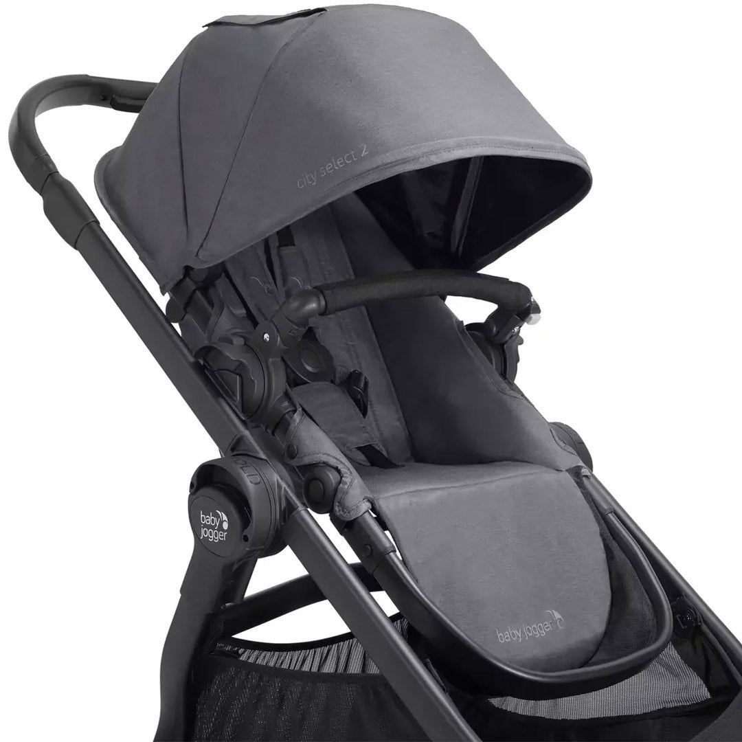  Baby Jogger Select 2 Bundle - Stroller + Carrycot + Weather Shield - Radiant Slate、mySite、merchandisen