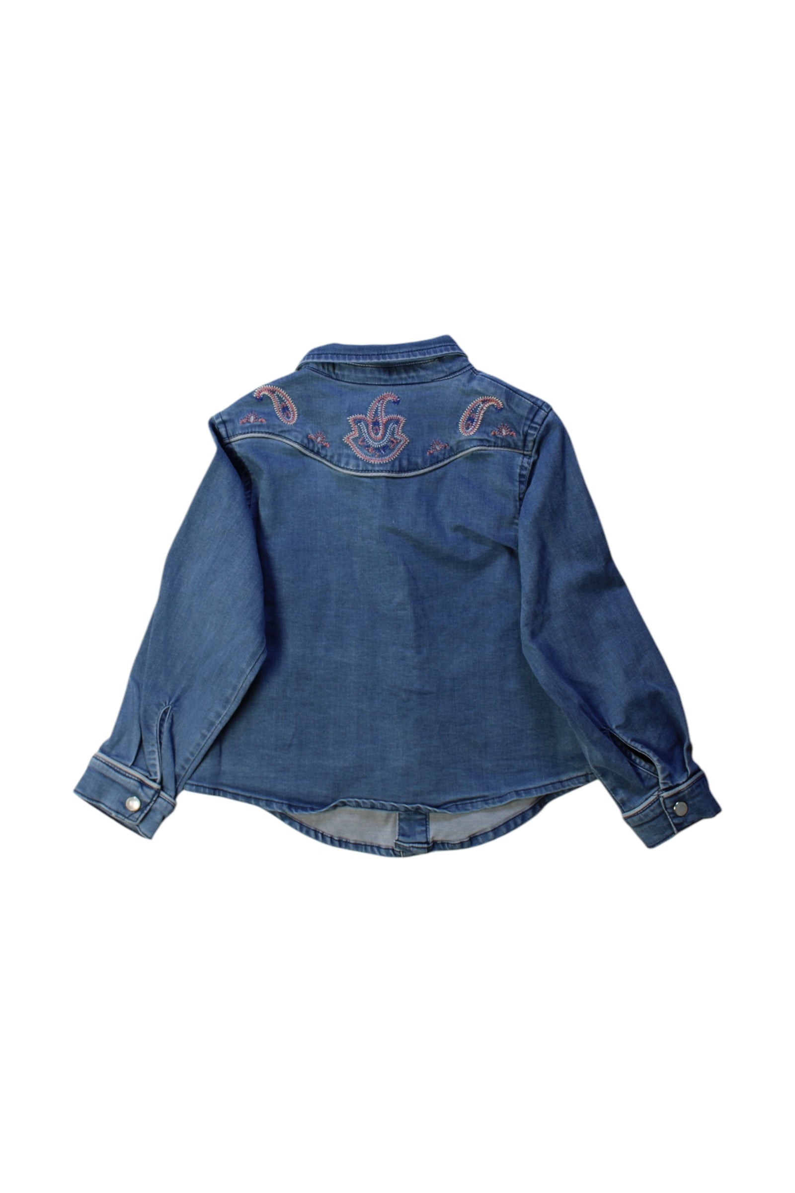 Seed Embroidered Denim Shirt 12-18M、mySite、g9winljtr