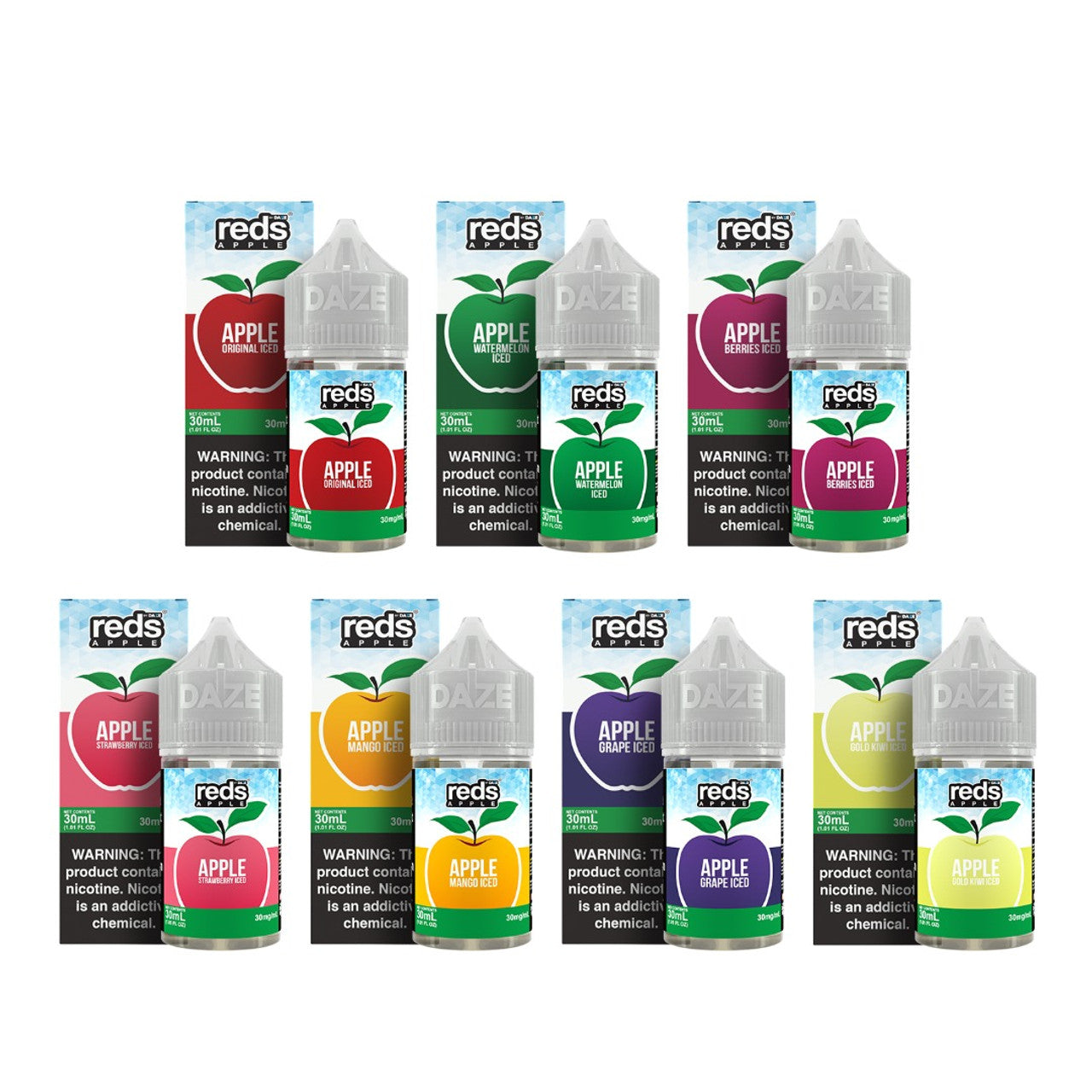 7Daze Reds Salt 30ML Vape Juice、mySite、zt4zffjzw