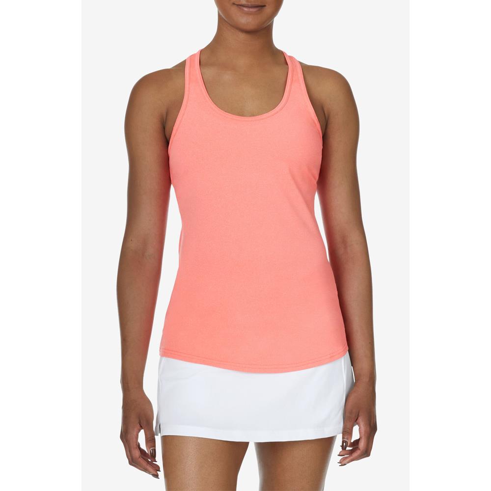 Fila Women's Essentials Racerback Loose Fit Tank - Fiery Coral