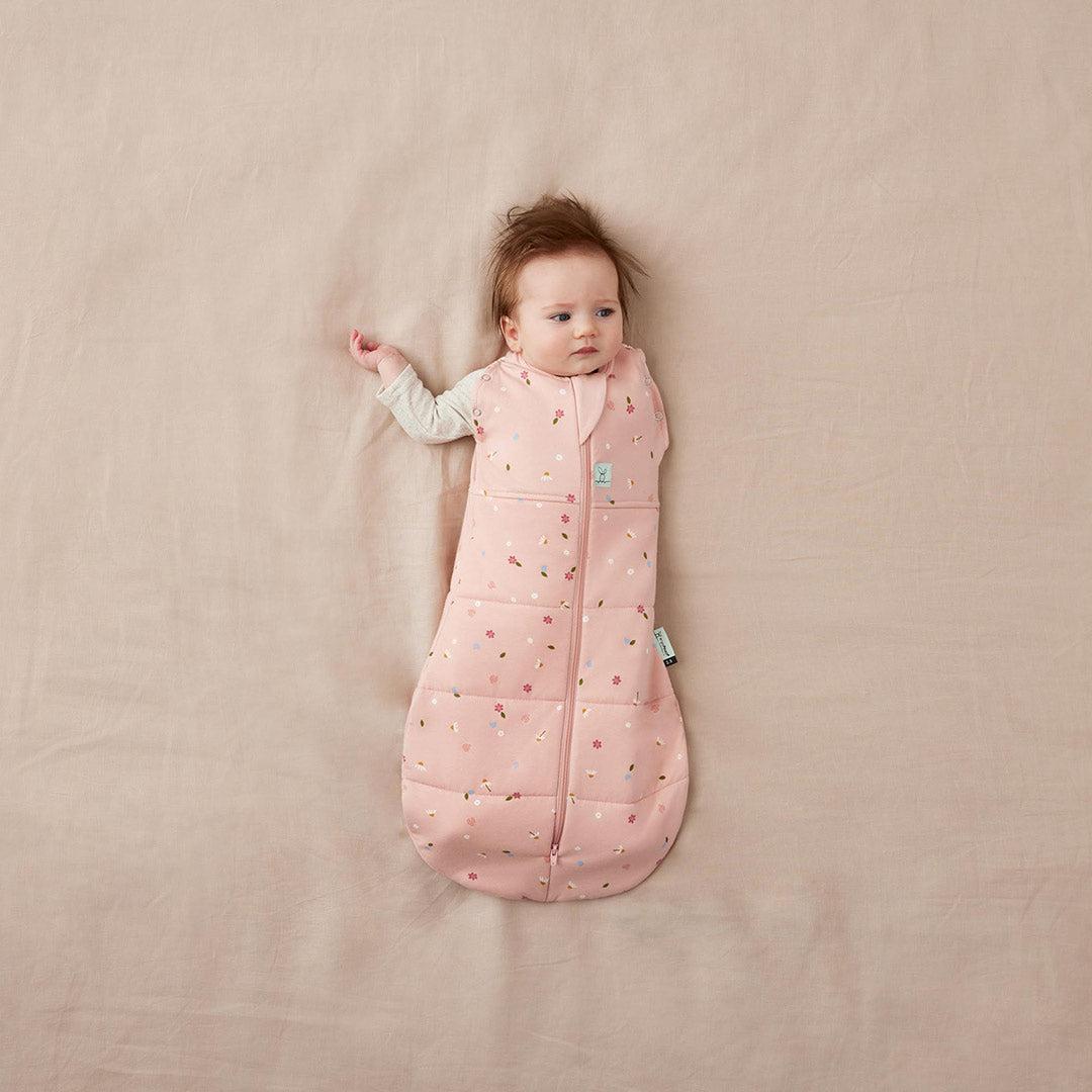  ergoPouch Organic Winter Cocoon Swaddle Sleeping Bag - 2.5 TOG - Daisies、mySite、merchandisen