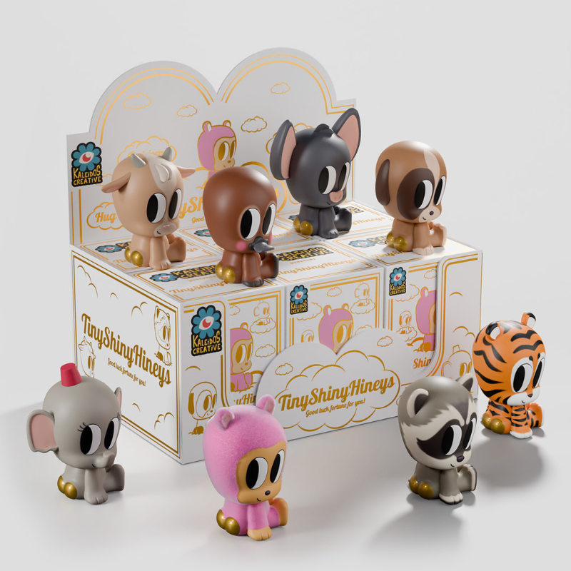  Kaleidos Creative Tiny Shiny Hineys Blind Box、mySite、greenlandpopulation
