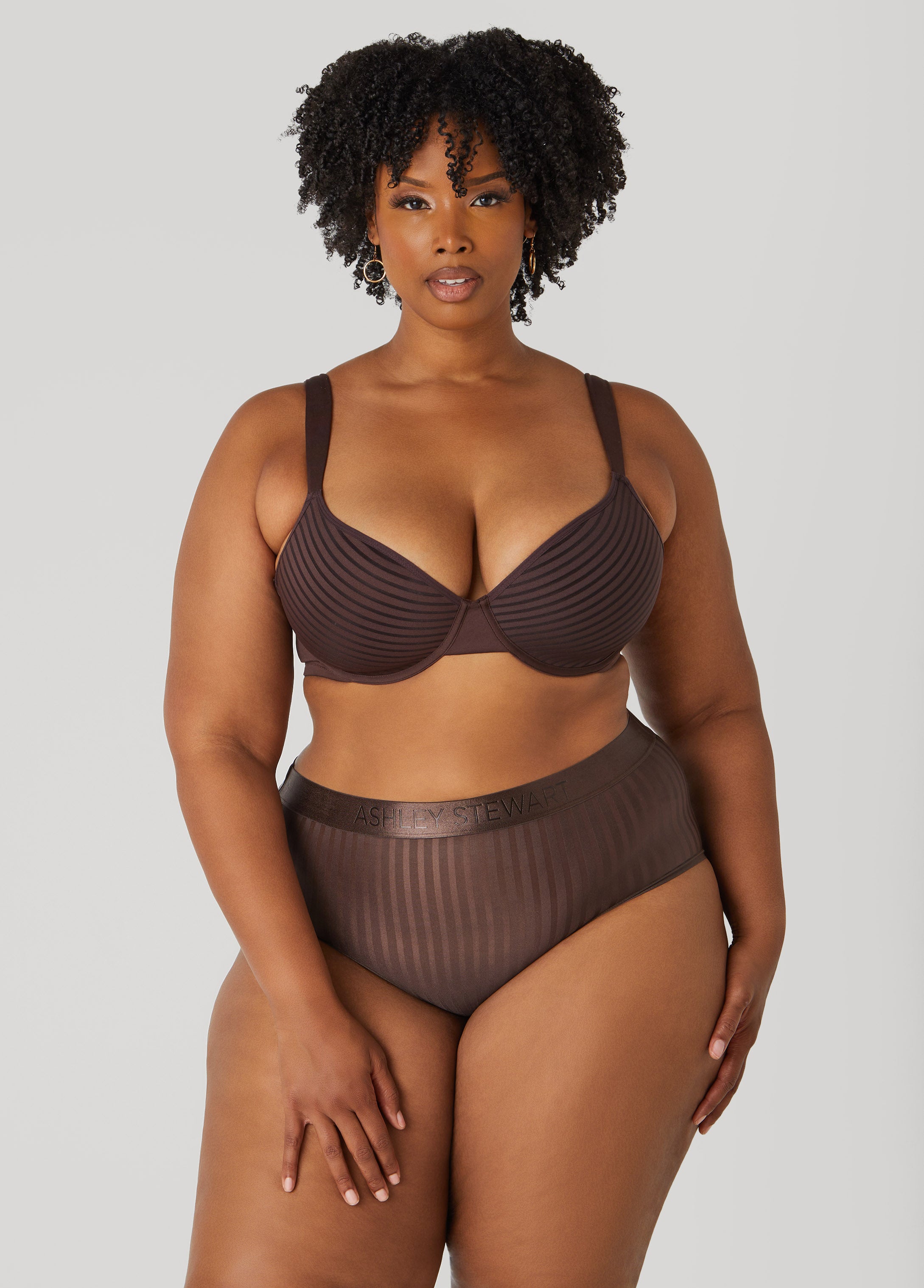 Stripe Spacer Cup T-Shirt Bra、mySite、bengalsvssteelers