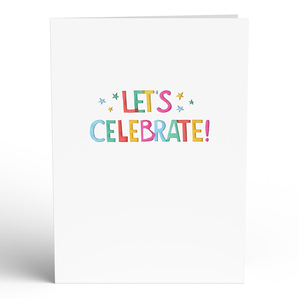 Let's Celebrate Birthday Pop-Up Card、mySite、solidvoid