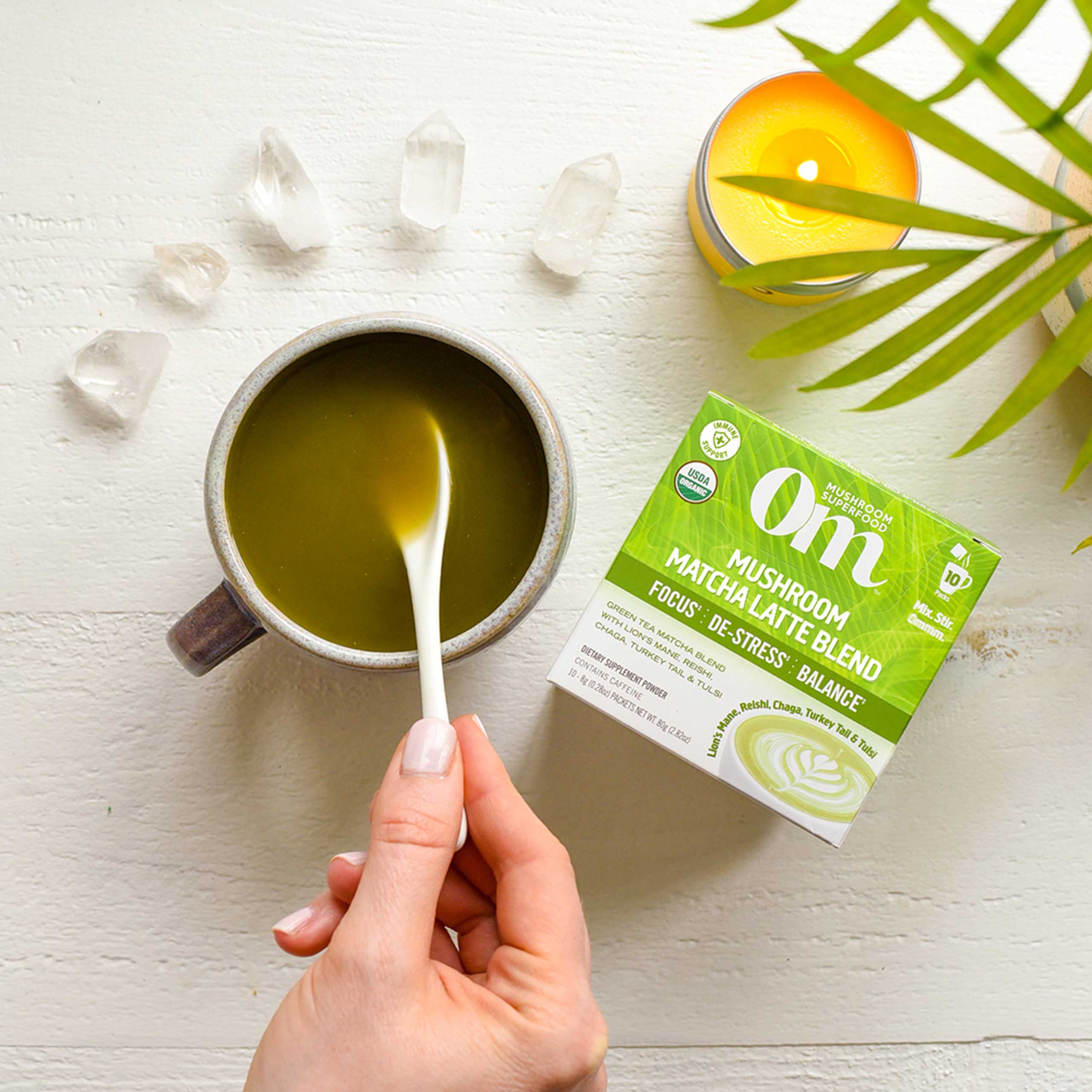 Mushroom Matcha Latte Blend、mySite、gigharbornorthrealestate