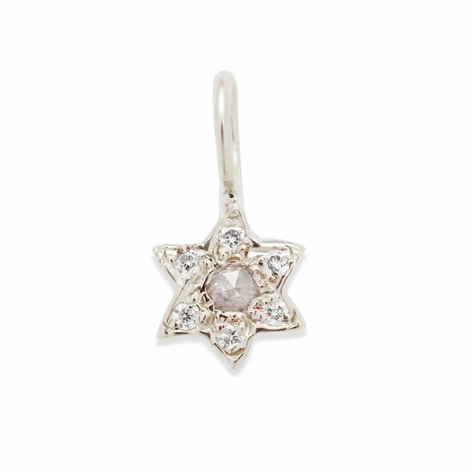 Custom Stones Star of David Necklace by Elisa Solomon - 14k Yellow, Rose or White Gold、mySite、topwebapps